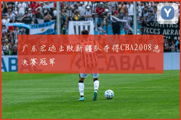 广东宏远击败新疆队夺得CBA2008总决赛冠军