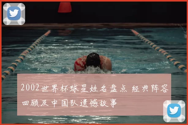 2002世界杯球星姓名盘点 经典阵容回顾及中国队遗憾故事